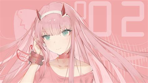 zero two wallpaper|zero two anime wallpaper desktop.